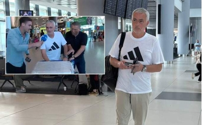 Jose Mourinho'dan ayrlk ardndan ilk aklama!