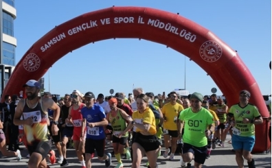 19 Mays yar maratonu Samsun'da balad