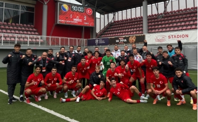 U17 Milli Takım, Bosna Hersek'i 3 golle geçti