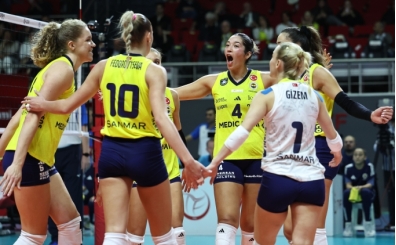 Fenerbahe Medicana, Benfica'ya set vermedi!