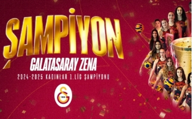 Sutopu kadnlar 1.Ligi'nde ampiyon Galatasaray!