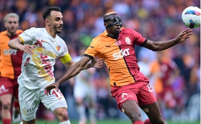 Galatasaray'da gol anonsu Osimhen'in kzndan!