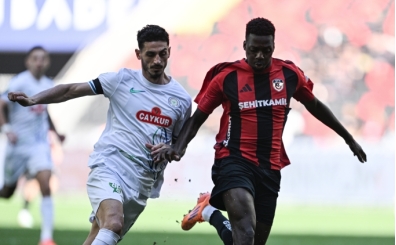 Gaziantep - Rize manda kazanan yok!