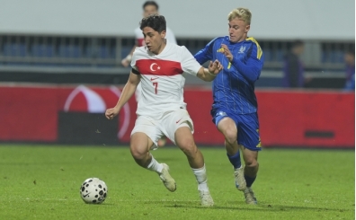 Ümit Milliler, kritik maçta Ukrayna'yı tek golle geçti!