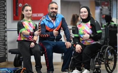 Engelleri birlikte aan milli para halterciler yeni baarlar peinde