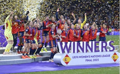 UEFA Kadnlar Uluslar Ligi'nde spanya ampiyon oldu