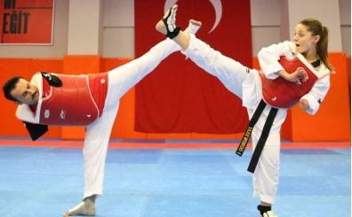 Milli para tekvandocular Zehra ve Fatih dnya ampiyonasna birlikte hazrlanyor