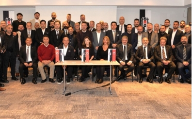 Avrupa'daki, Beşiktaş derneklerinin başkanları Köln'de toplandı