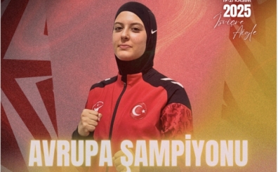  Elifnaz Kseolu, tekvando genlerde Avrupa ampiyonu!