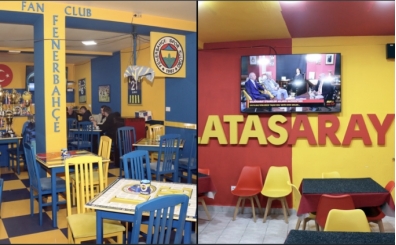 Kuzey Makedonya'daki taraftarlar derbiyi heyecanla bekliyor