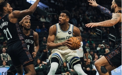 Giannis, NBA tarihinin en skoreri olmak iin gerekli sreyi aklad