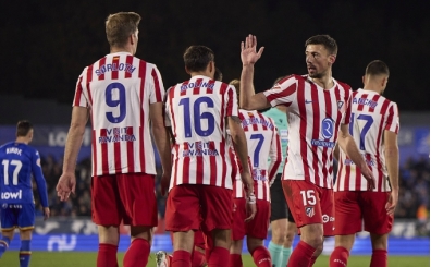 Atletico Madrid deplasmanda zorlansa da kazand!