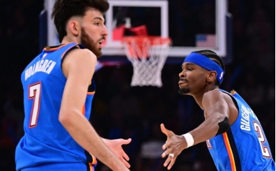 NBA'de Thunder, Blazers' yenerek serisini 9 maa kard