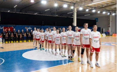 18 Ya� Alt� Gen� K�z Milli Tak�m�, �ekya'ya 65-61 yenildi