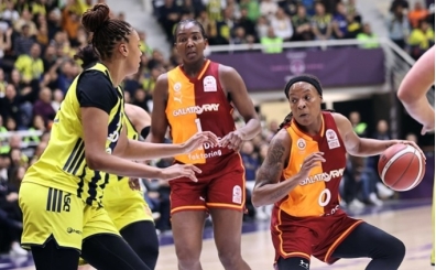 Kad�nlar Basketbol S�per Ligi'nin 'zirvesinde' derbi heyecan�