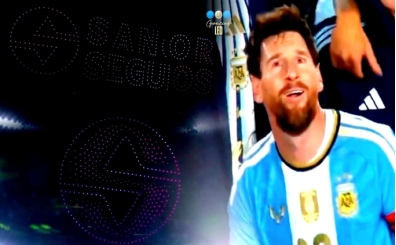 Messi'nin veda gecesinde olay ��kt�
