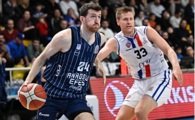Anadolu Efes, B�y�k�ekmece'de zor da olsa galip