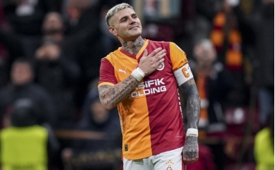 Mauro Icardi bir kez daha Galatasaray tarihine ge�ti
