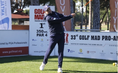 33. Golf Mad Turnuvas� Antalya'da ba�lad�