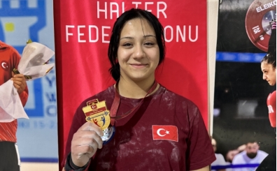 Milli halterci Zehranur Aslan'�n hedefi d�nya �ampiyonlu�u