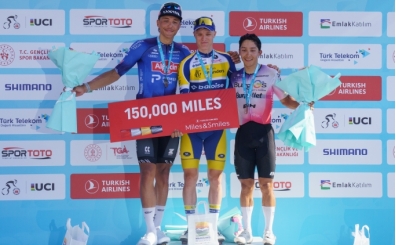 61. Cumhurba�kanl��� T�rkiye Bisiklet Turu'nun 2. etab� tamamland�