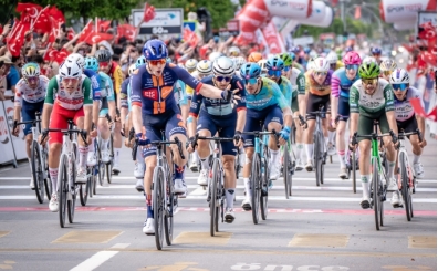 61. Cumhurba�kanl��� Bisiklet Turu'nda Kemer etab� tamamland�