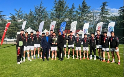 Pursaklar Belediyespor, erkekler 7'li ragbide T�rkiye �ampiyonu oldu