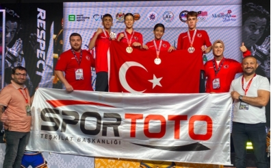 T�rkiye Muaythai Milli Tak�m�, d�rt madalya kazand�