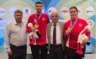 Milli at�c�lar �imal Y�lmaz ile Fahrettincan Er,  Avrupa �ampiyonu!