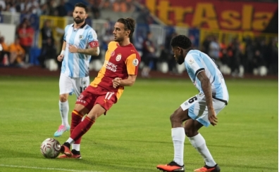 Galatasaray'da Yunus Akg�n sevinci!