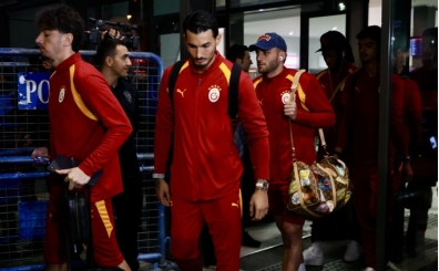 Galatasaray, Trabzonspor ma�� i�in Trabzon'a geldi