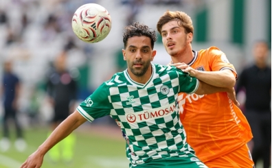 Konyaspor-Ba�ak�ehir ma�� ba�lad��� gibi bitti