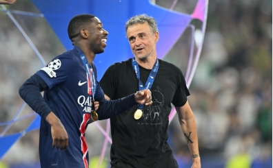 Ousmane Dembele'den Luis Enrique'ye �vg�