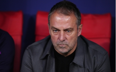 Hansi Flick'e El Clasico �ncesi b�y�k ac�