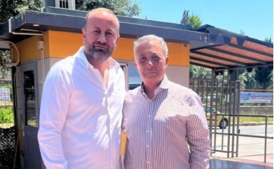 Altay Ba�kan� Sinan Kanl� �zmir'de Ahmet Nur �ebi ile bulu�tu