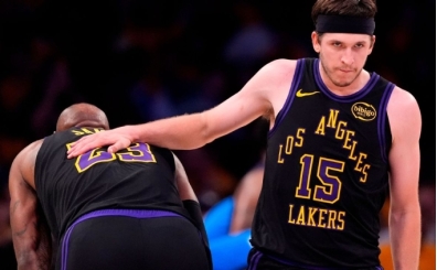 Austin Reaves, LeBron'un ayr�l���na h�l� al��amad�