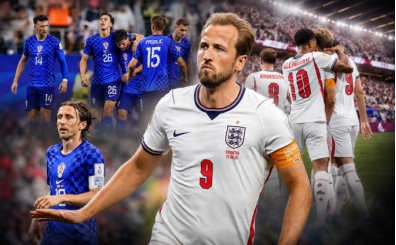 6 goll� harika ma�ta �ngiltere, H�rvatistan'� y�kt�!
