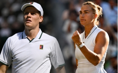 Sinner ve Sabalenka, Wimbledon'da son 16'da