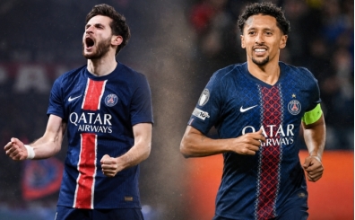 Marquinhos ve Kvaratskhelia, �ampiyonlar Ligi'nde tarihe ge�ti