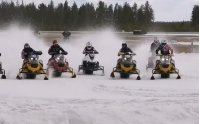 D�nya Kar Motosikleti �ampiyonas� Rize lansman� 