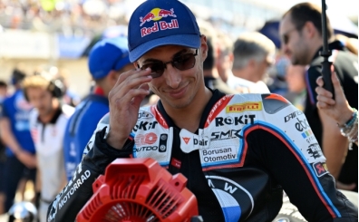 Toprak Razgatl�o�lu Aragon'da piste ��k�yor