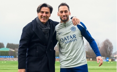 Vincenzo Montella'dan Inter'e ziyaret
