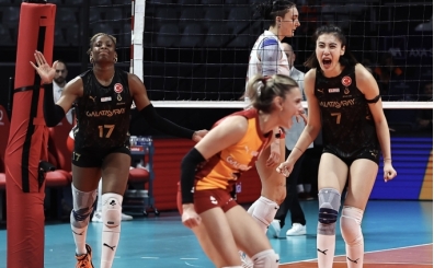 Galatasaray evinde Aras Kargo'yu 3-1 ma�lup etti.