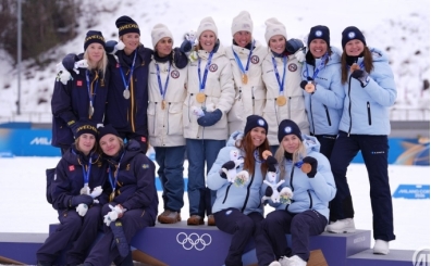 K�� olimpiyatlar�nda Norve� r�zgar�