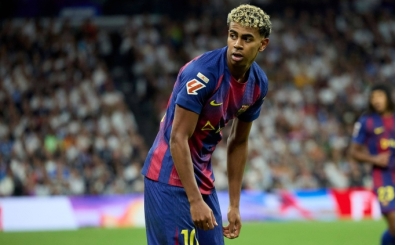 Lamine Yamal kutlamalarda Filistin'i unutmad�!