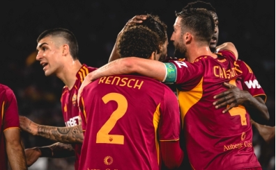 Roma, Olimpico'da 1 puan� kurtard�