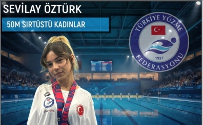 Milli y�z�c� Sevilay �zt�rk'ten Almanya'da alt�n madalya