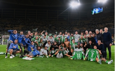 Real Betis, 21 y�l sonra �ampiyonlar Ligi vizesi ald�