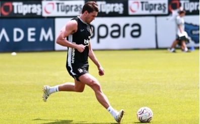 Dusan Vlahovic ilk antrenman�na ��kt�!