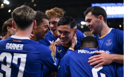 Everton tek golle turlad�: �eyrek finale y�kseldi